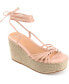 Women's Catalinn Tie-Up Espadrille Wedge Sandals