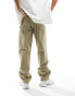 Dickies duck canvas utility trousers in light tan