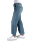 Juniors' Wide Leg Crop Jeans