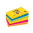 Стикеры для записей Post-it SUPER STICKY 7,6 X 12,7 cm Разноцветный (76 x 127 mm) (6 штук)