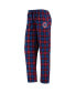 Женская пижама Concepts Sport Womens Royal, Red Chicago Cubs Lodge T-shirt and Pants Sleep Set