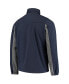 Men's Navy Chicago Bears Circle Zephyr Softshell Full-Zip Jacket