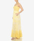 Women's Smocked Ruffle Maxi Dress