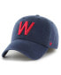 Men's Navy Washington Senators Cooperstown Collection Franchise Fitted Hat