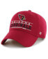 Men's Cardinal Arizona Cardinals Vernon Clean Up Adjustable Hat