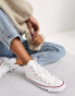 Converse Chuck Taylor All Star Hi Wide Fit unisex trainers in white