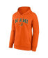 Women's Orange Miami Hurricanes Evergreen Campus Pullover Hoodie