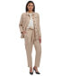 Women's Linen-Blend Tie Front Blazer