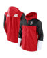 Men's Red, Black Wisconsin Badgers Game Day Ready Full-Zip Jacket