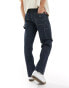 Jack & Jones Eddie loose fit carpenter jean in dark indigo