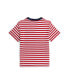 Toddler and Little Boy Sailing-Flag Striped Cotton Jersey Tee