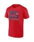 Men's Red Ole Miss Rebels 2022 NCAA Men's Baseball College World Series Champions Signal Schedule T-shirt