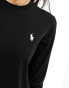 Polo Ralph Lauren long sleeve top in black