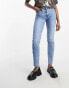 Only Tall Emily straight leg jeans in medium blue