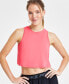 Women's Solid One Classic Dri-FIT Cropped Tank Top