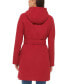 Women's Belted Hooded Coat