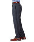 Брюки мужские Haggar ECLO Stria Classic Fit Pleated Hidden Expandable Waistband Dress Pants