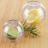 Zwiebeldose transparent 2er Set