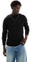 Levi's original batwing logo knit jumper in black