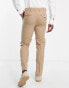 Harry Brown wedding tweed suit trousers in beige