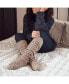 Women's Cable Knit Over the Knee Socks