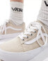 Vans Old Skool Summer Linen trainers in beige