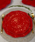 Perlette Red Salad Plates, Set of 4