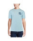 Men's Light Blue Ole Miss Rebels Comfort Colors Campus Icon T-shirt