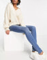 Vero Moda Tall Tanya skinny jeans in mid blue