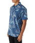 Men's Trvlr Short Sleeve Printed Button-Front Performance Shirt