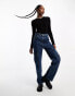 4th & Reckless knitted rib body in black