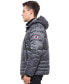 Men's Heavyweight Quilted Hooded Puffer Jacket Coat