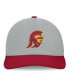 Men's Gray/Cardinal USC Trojans Mick Flex Hat