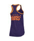 Women's Purple Phoenix Suns Showdown Burnout Tank Top