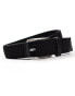 River Island elastic webbing belt in black