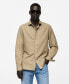 Men's Slim Fit Linen Blend Shirt