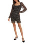 Bcbgeneration Mesh Mini Dress Women's Black 12