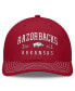 Men's Cardinal Arkansas Razorbacks Carson Trucker Adjustable Hat