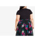 Plus Size Michaela Print Skirt