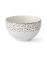 Christmas Tree Polka Dot Rice Bowls, Set of 4