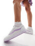 Vans Cruze Too trainers in white and lilac