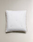 Satin cushion cover