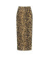 Women's Leopard Print Pencil Skirt