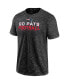 Men's Charcoal New England Patriots Component T-shirt