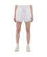 Womens French Terry Shorts with Multi Color Stitch