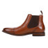 Stacy Adams Maury Cap Toe Chelsea Mens Brown Dress Boots 25492-221