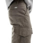 Jack & Jones cargo trousers without cuff in brown