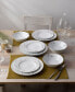 Birchwood Set of 4 Dinner Plates, Service For 4