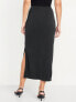 Ribbed Maxi Skirt