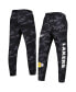 Брюки мужские New Era Black, Camo Los Angeles Lakers Tonal Joggers